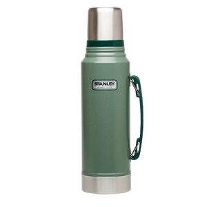 STANLEY Heritage Classic Vacuum Bottle w/ Handle 1.1qt -Hot/Cold -Insulated- NWT